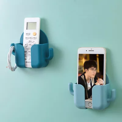 $3.90 • Buy Holder Wall Mounted Mobile Phone Charging Organizer Storage Box Stand Casual Box