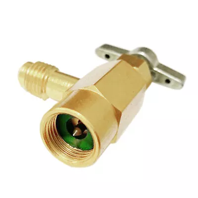 Self-Sealing R134a A/C Can Tap Tapper Adapter Dispensing Valve • $10.59