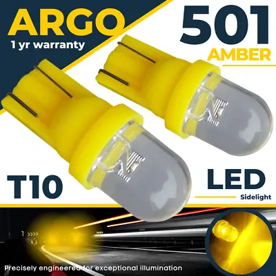 Fits Renault Clio MK3 Led Amber 2005-12 Turn Side Repeater Indicator Light Bulbs • $10.58