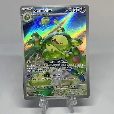 Reuniclus Illustration Art Rare Holo Foil Temporal Forces Pokemon Card 171/162 A • $1.99