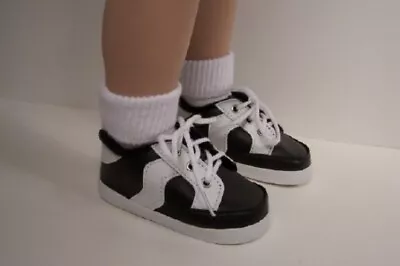 Black Sport-Sporty Tennis Doll Shoes For  22  -23  My Twinn Poseable (Debs*) • $14.19