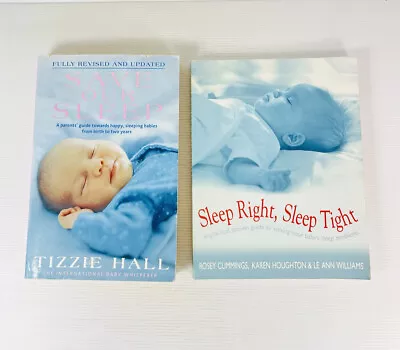 Save Our Sleep By Tizzie Hall & Sleep Right Sleep Tight By Cummings Houghton • $24.95