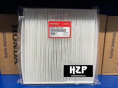 Genuine Honda Acura Micron Cabin Air Filter 80292-sda-407 • $19.99