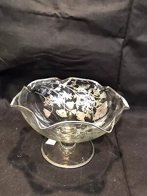 Vintage Silver City Co Footed Candy Dish • $10