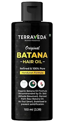 100% Organic Batana Oil From Honduras Natural Hair Growth 3.4 Fl.oz/100ml • $17.32