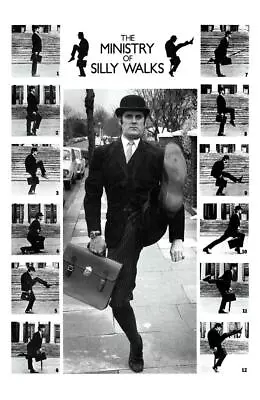 Monty Python The Ministry Of Silly Walks 11 X 17  Poster • $14.99