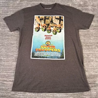 Super Troopers Movie Graphic T Shirt Broken Lizard Farva Rabbit Mens XL • $19