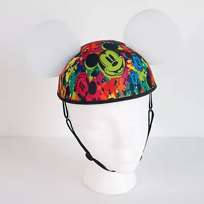 Disney Parks Mickey Mouse World Of Color Glow The Show Multicolor Light Up Ears • $9.99