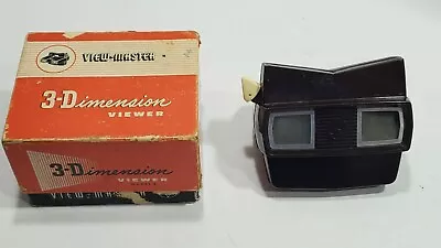 Vintage Bakelite View-master 3-D Model E 1950’s With Box • $27.99