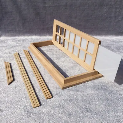 Dollhouse Miniature 1:12 Scale Plain Unpainted Door Furniture Accessories DIY • $11.99