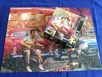 Silver Screen Puzzle Elvis Marilyn Monroe James Dean Humphrey Bogart Legends Mov • $4.99