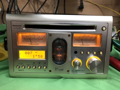 $699 • Buy Rare Panasonic CQ Tx5500W CD Player Car Radio Vacuum Tube  AUX  Audio