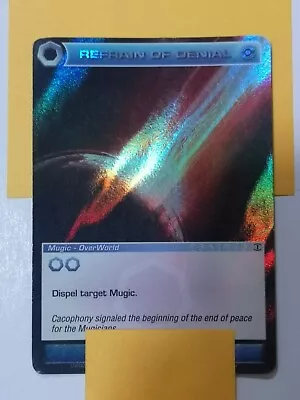 Chaotic Refrain Of Denial OverWorld Foil Rare High Grade Card  • $25.44