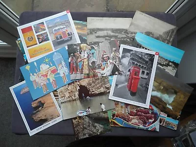 29 Postcards Of Malta & Gozo Sliema Valletta Postbox Blue Grotto Dwerja Buses • £5.25