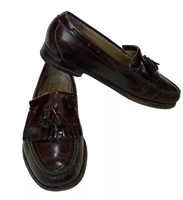 SAS Black Loafer Kiltie Tassel Slip On Shoes Men's Size 10.5 N Handsewn • $35