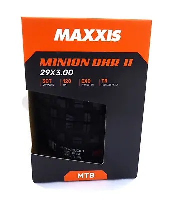 Maxxis Minion DHR2 29  X 3.0 Folding 3C Maxx Terra EXO Tubeless Ready • $92.95