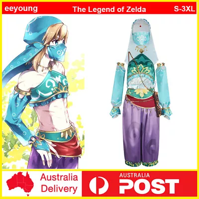 The Legend Of Zelda Princess Zelda Cosplay Costume Womens Halloween Party Outfit • $107.99