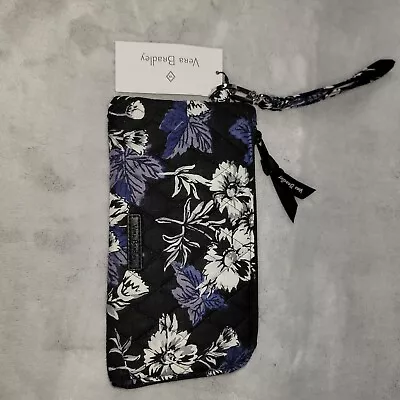 New Vera Bradley Frosted Floral Tech Wristlet RFID Wallet Phone Bag W/ Strap   • $22.99