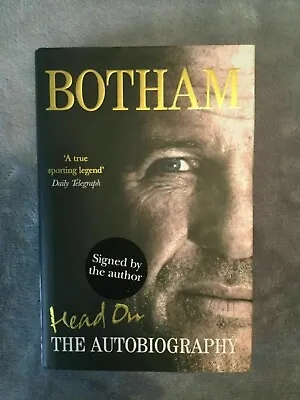 £150 • Buy Ian Botham England Cricket Head On Autobiography Signed 1st Edition 2007 Hb.