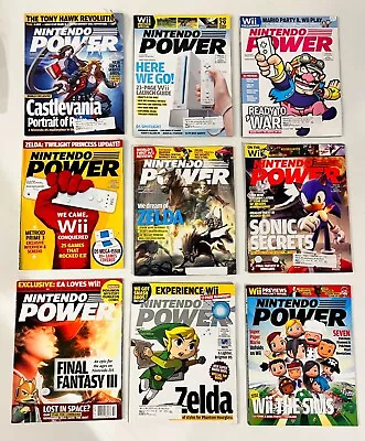 Lot Of 15 Nitendo Power Magazines (2006-2007) Zelda Mario Party Sonic • $34.99