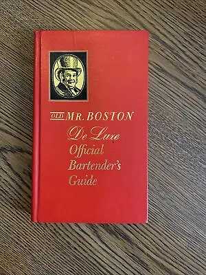 Old Mr. Boston De Luxe Official Bartender's Guide (1965 Hardcover) Vintage • $6