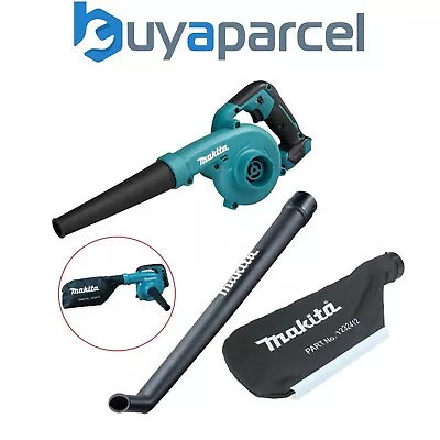 Makita UB100DZ 12v CXT Cordless Blower Vacuum + Long Nozzle + Collect Bag - Bare • £67.97