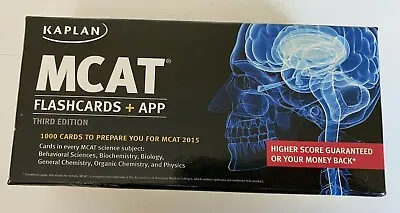 Kaplan MCAT Flashcards + App (Kaplan Test Prep) - Cards - • $8.94