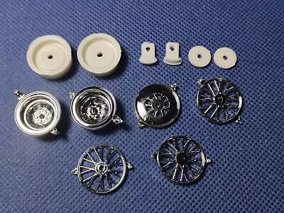 🌟 Dragster Wheels Cosmic Charger 1:25 Scale 1000s Model Car Parts 4 Sale • $8.99