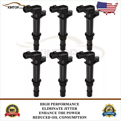 6 Ignition Coils For Jeep Grand Cherokee Liberty Commander 3.7L 4.7L UF270 • $36.99