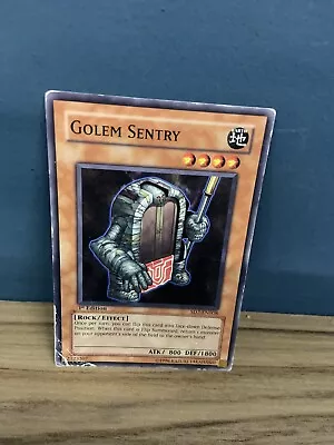 Golem Sentry SD7-EN008 Common Yu-Gi-Oh Card 1st Edition Lightly Played • £0.99