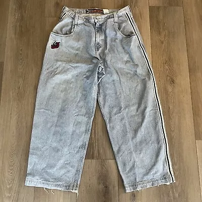 Vintage JNCO Jeans 34x30 Skunks Y2K Baggy Menace Kikwear GAT MacGear Skater  • $375