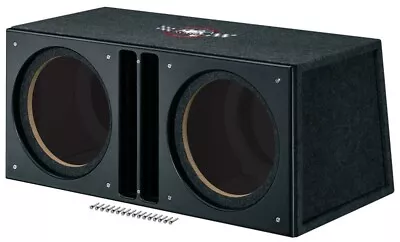 MTX SLH12X2U 12  Sledgehammer Unloaded Dual Enclosure Vented 12  Round Subwoofer • $180