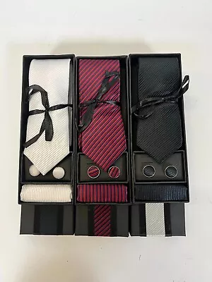 SET OF 3PCS Men Boy Unisex Style Skinny Slim Retro Tie 2.5  Wide Thin Necktie • $11.99