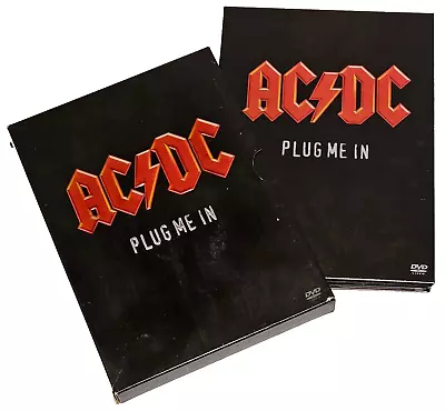 AC/DC - PLUG ME IN - 2xDVD Box Set 2007 Slipcase LIVE PERFORMANCES Bonus Content • $19