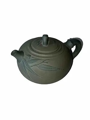 Joyce Chen Yingko Fine Ceramic Teapot Green • $12.50