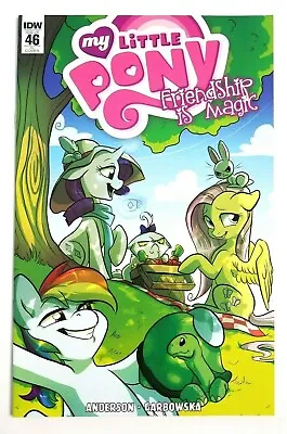 My Little Pony Friendship Is Magic #46 RI 1:10 Variant Cover IDW Comic Book MLP • $2.09