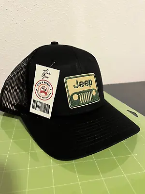 NEW Jeep Patch Snap-back Trucker Style Hat • $22.99