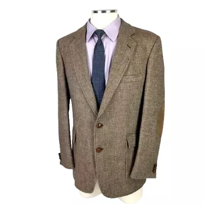42R Kuppenheimer USA Mens Vintage 2 Button Wool Tweed Blazer Sport Coat Hungary • $58.95
