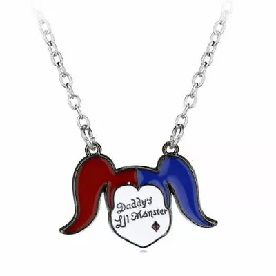 Marvel Harley Quinn Daddy's 'Lil Monster Necklace 20  Chain Batman The Joker • $11.45