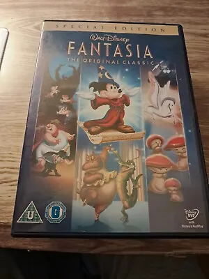 Fantasia (walt Disney Dvd) Classic Animation • £1.39