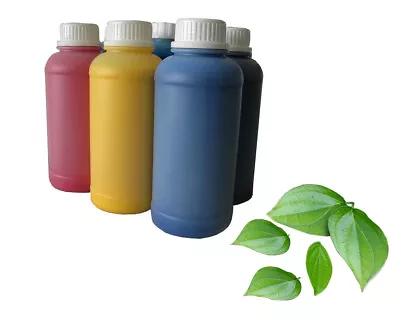 ECO SOLVENT L CYAN INK REFILL COMPATIBLE FOR EPSON ROLAND MUTOH MIMAKI 1000 Ml • $31.99