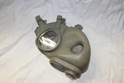 Military Czech Full Face Gas Mask M10 NBC US M17 Style Grey Surplus NO FILTERS • $29.99