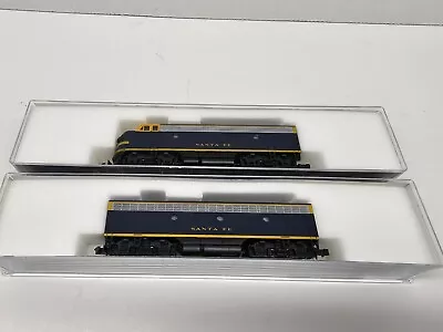 KATO 106-0402 F7 A/B Set Santa Fe Locomotive N Scale C22 • $239.95