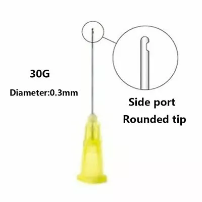 50Pcs Dental Endo Irrigation Needle Tip 30GA End-Closed Side Hole Syringes NEW • $7.49
