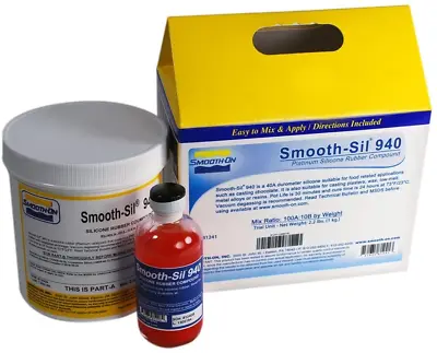 Smooth-Sil 940 Food Grade Mold Making Silicone Rubber - Trial Unit • $58.63