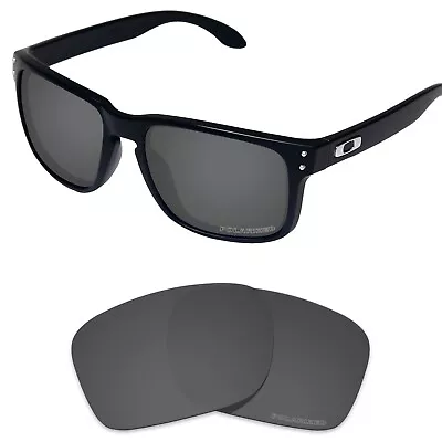 EYAR Polarized Replacement Lenses For-Oakley Holbrook Carbon Black (PFM) • $28.99