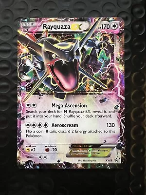 Rayquaza EX XY69 Shiny Black Star Promo 2015 Pokemon TCG Card NM-LP • $19.99