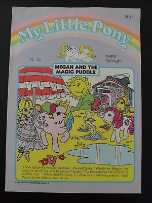 My Little Pony G1 #16 1986 Complete. London Editions Magazines • £0.99