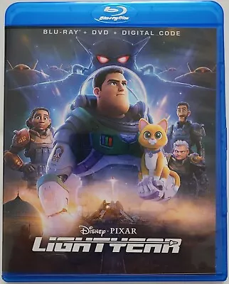 Disney Pixar Lightyear Blu Ray + Dvd 2 Disc Set Free Shipping • $7.99