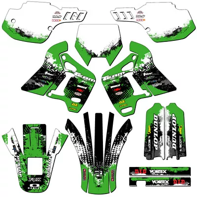 1991-1994 Kawasaki Kdx 200 Kdx200 Graphics Kit Decals Stickers Deco 1993 1992 • $99.99